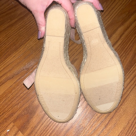 Old Navy Blush Wedge W 9.5 - Picture 4 of 5